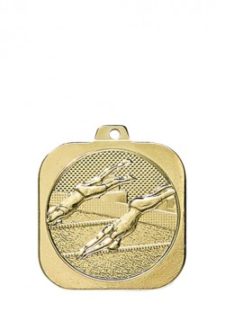 Médaille 35 x 35 mm Natation  DK12
