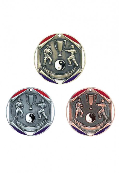 Médaille Ø 50 mm Karaté - 707-342
