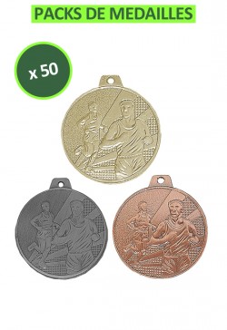 Médaille Ø 50 mm Course à pied  LBP004