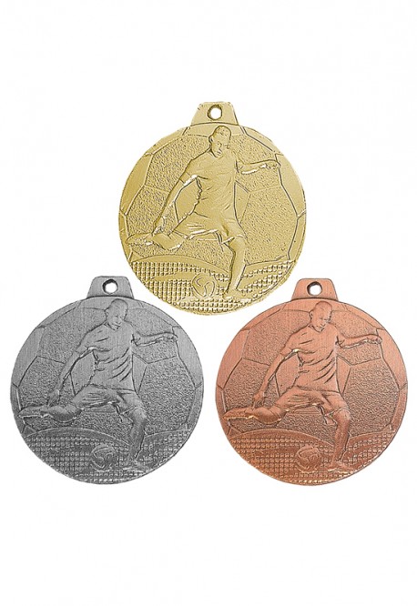 Médaille Ø 70 mm Football  LBP001