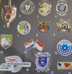 création 100 pin's 22mm votre logo