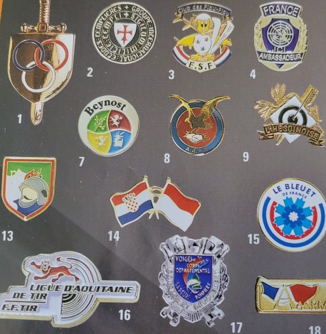 création 100 pin's 22mm votre logo