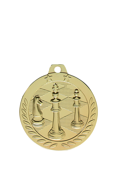 Médaille Ø 40 mm Échecs  - DX07