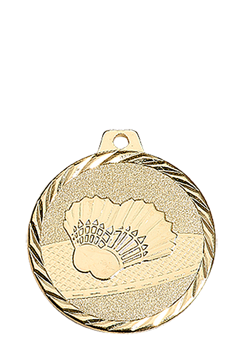 Médaille Ø 50 mm Badminton  - NZ28