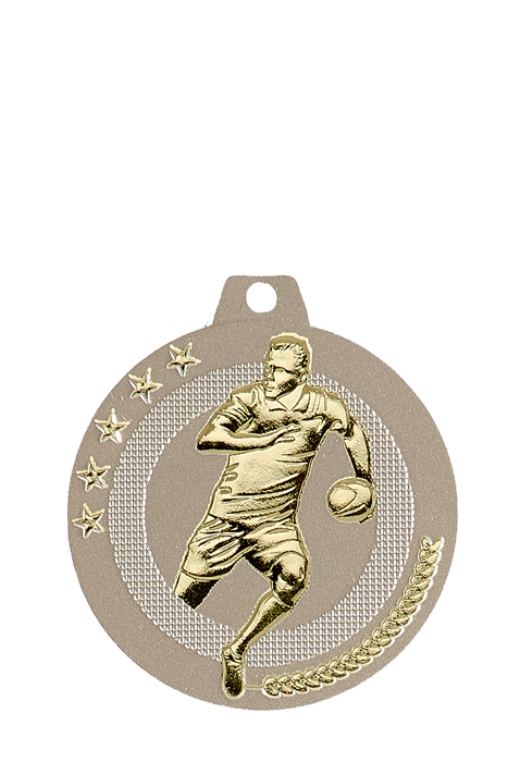 Médaille Ø 50 mm Rugby  - NQ12