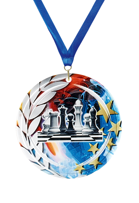Médaille Ø 70 mm Échecs   - NA11