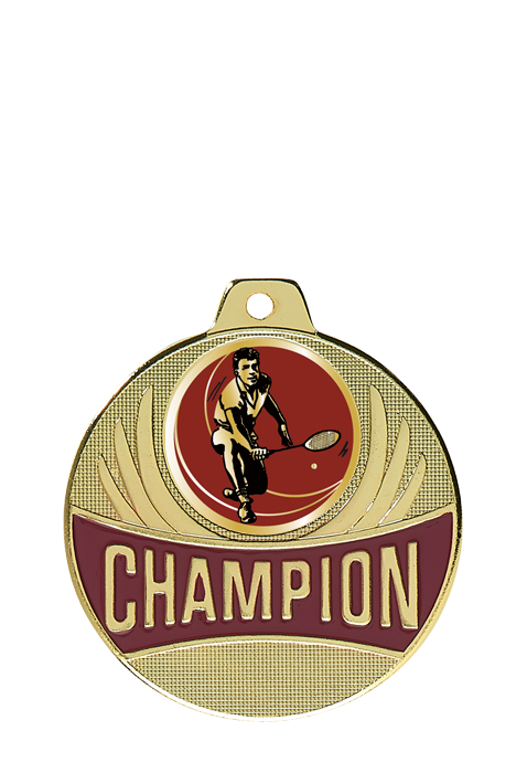 Médaille Ø 50 mm Badminton - CX04