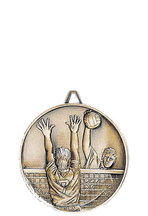 Médaille Ø 65 mm Volley-ball - 920-932