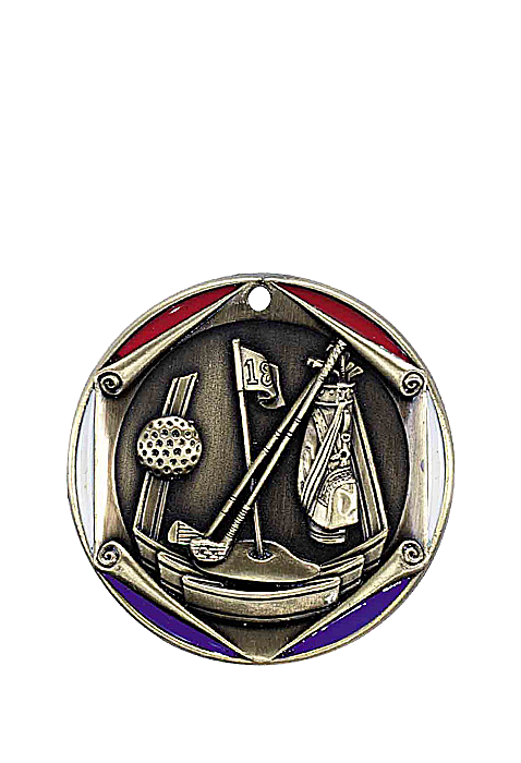 Médaille Ø 50 mm Golf - 707-202